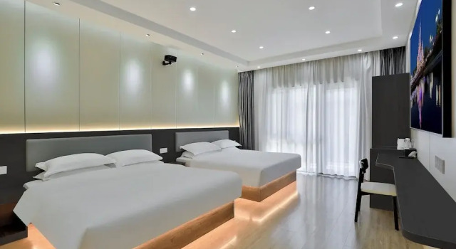 Номер Standard Yinshu Lunasvilla Courtyard Garden Resort Hotel