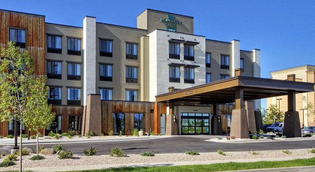 Кровать в общем номере Homewood Suites by Hilton Billings