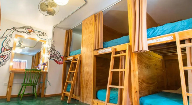 Seng i sovesal (sovesal til kvinder) Kokopelli Hostel Paracas