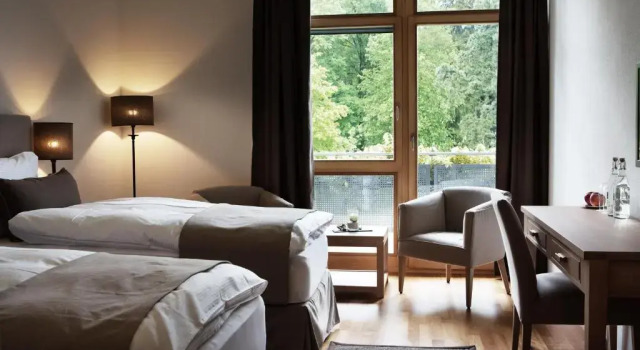 Двухместный номер Classic с балконом Hotel Schloss Hünigen