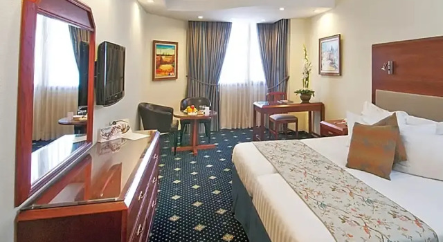 Executive huone kaupunkinäköala Ramada Jerusalem