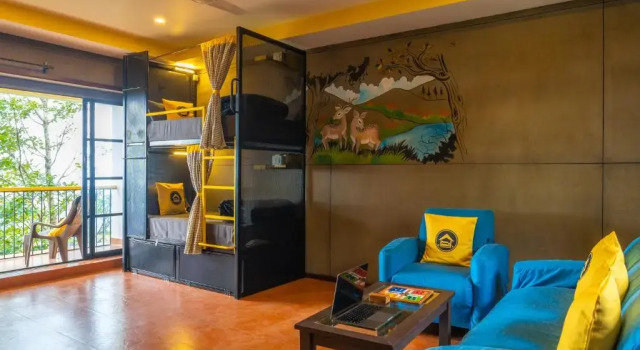 Кровать в общем номере (женский номер) The Hosteller Munnar