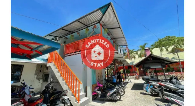 Кровать в общем номере OYO 795 Tapales Guest House