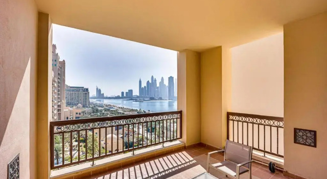 Апартаменты с 2 комнатами с видом на море South & North Residence Palm Jumeirah
