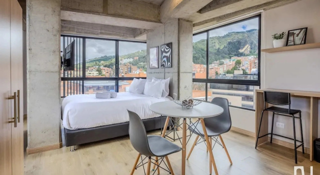 Коттедж NOK Stylish 1BR Apartment at Usaquen - Bogota