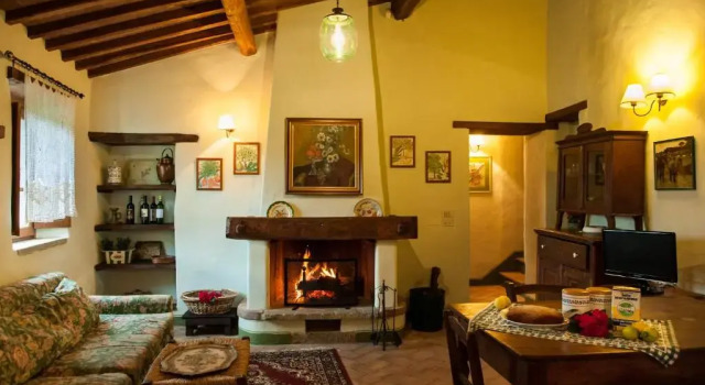 Апартаменты с видом на горы Agriturismo Azienda Agricola Il Pozzo