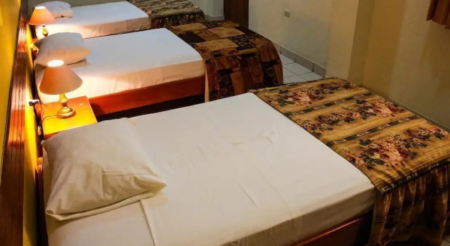 Standart üç kişilik oda Sol de Selva Hostal