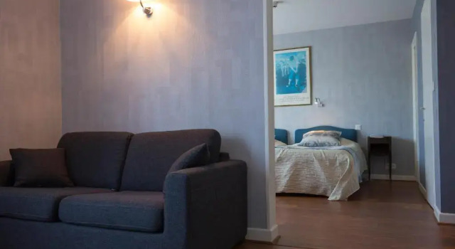 Трёхместный номер Standard Auberge de la Terrasse