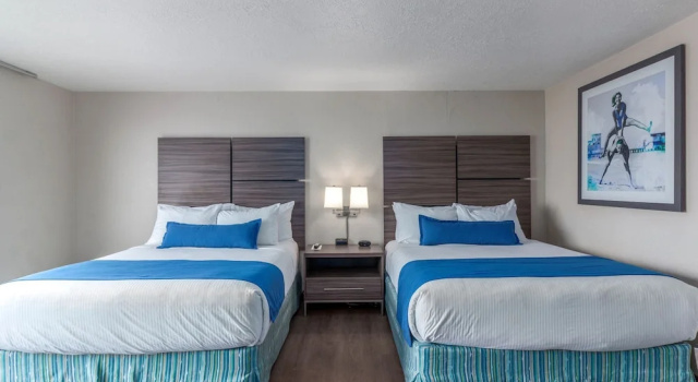 Четырёхместный номер Economy Seashore Inn on the Beach Seaside