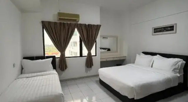 Likas Square Serviced Apartment - garden view with 3 bedrooms by Kocy Homestay, Prenota Appartamento Kota Kinabalu Sabah