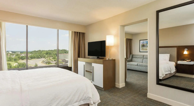 Двухместный люкс Hampton Inn Manassas