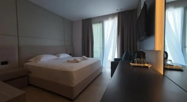 Двухместный номер Deluxe с балконом и с частичным видом на море Hotel Boutique Onix