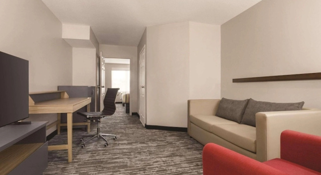 Люкс c 1 комнатой Country Inn & Suites by Radisson, Panama City, FL