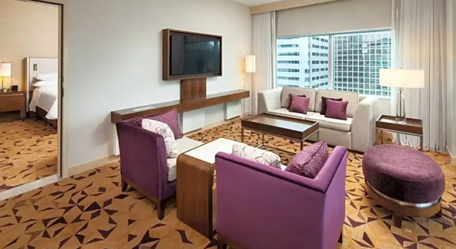 Двухместный люкс c 1 комнатой Sheraton Grand Seattle