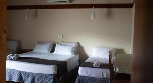 Четырёхместный номер Standard с балконом Charme Hotel Guarujá Frente Mar