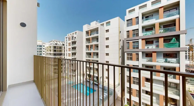 Апартаменты с 2 комнатами с балконом и с видом на город Mood Living 45