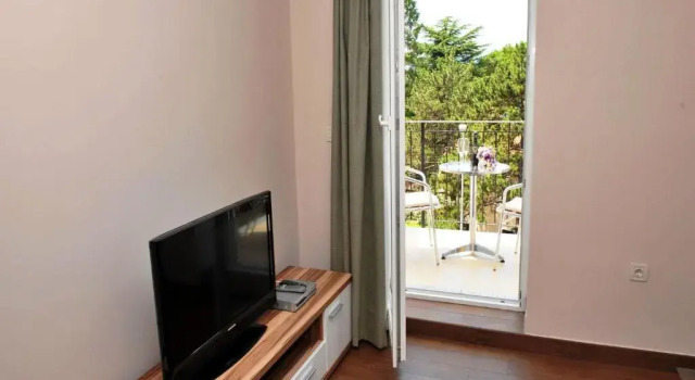 Студия с балконом и с видом на море Central apartments near the Beach