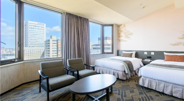 Двухместный номер (standard floor) Deluxe Kanazawa Tokyu Hotel