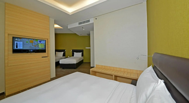 Luksusowy czteroosobowy pokój Cititel Express Ipoh