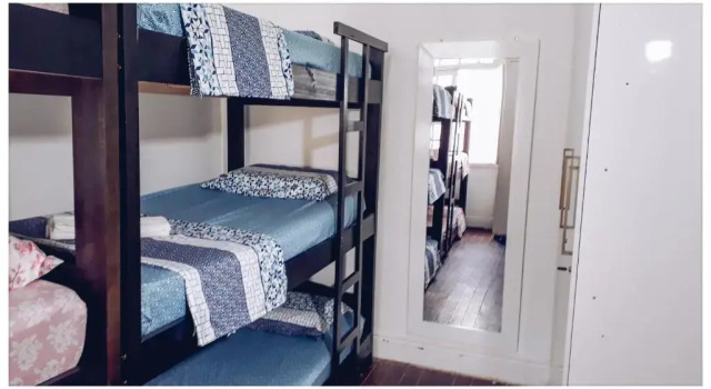 Кровать в общем номере Hostel Santana - Metrô Santana