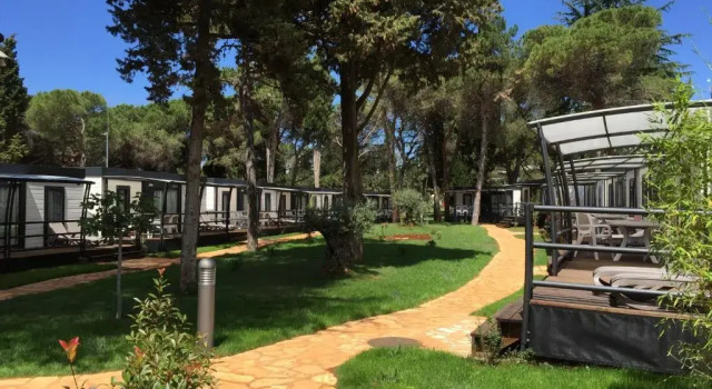 Номер Standard с 2 комнатами с видом на сад Boutique Camp Materada Beach