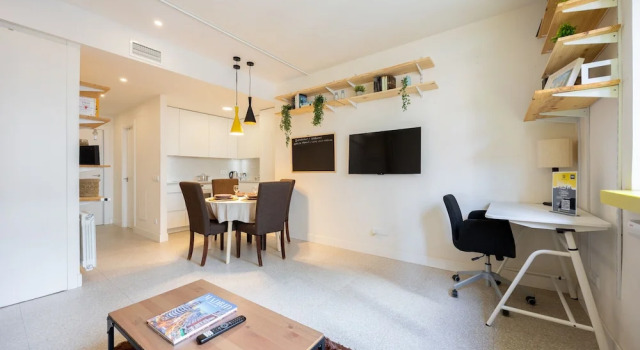 Central Flat Next to Gran V a Work or Study, Boek Appartement Madrid Community of Madrid, in de buurt van Edificio Grassy