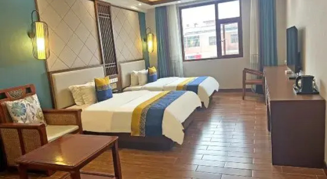 Семейный люкс QiangyuBoutique Resort Hotel (Tropical Botanical Garden Store, Chinese Academy of Sciences)