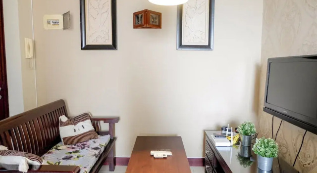 Homey 2Br Apartment at Mediterania Marina Residence, Prenota Appartamento Hotel a Giacarta con piscina, Piscina