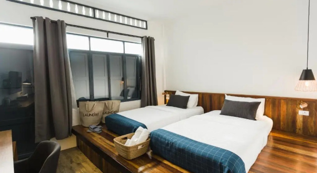 Двухместный номер Standard с балконом Spinomad hostel