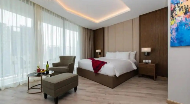 Двухместный семейный номер Standard с видом на океан Panorama Nha Trang Sunlight Apartment