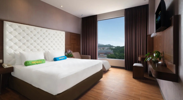 Deluxe pokoj Grand Tebu Hotel