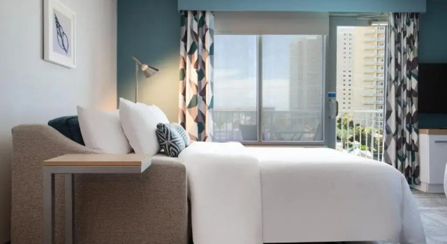 Двухместный люкс Premium с балконом Hilton Garden Inn Destin Miramar Beach, Fl