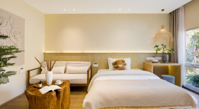 Семейный люкс oceanfront Sanmengji Ocean View Garden Resort Hotel (Xixiakou Zoo Branch)