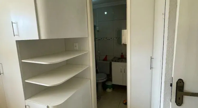 Кровать в общем номере Pousada Natural Hostel