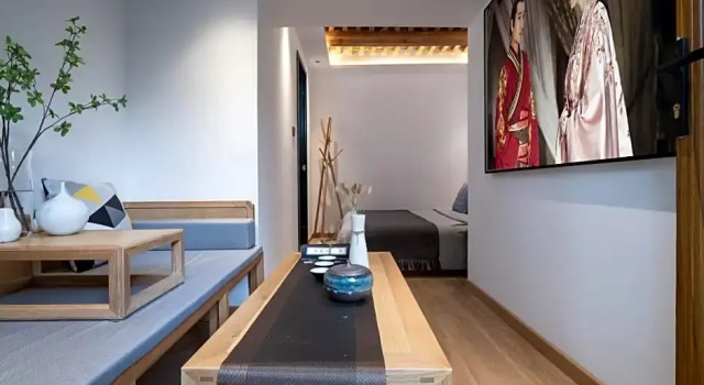 Семейный номер Standard с видом на сад Beijing No 5 Courtyard
