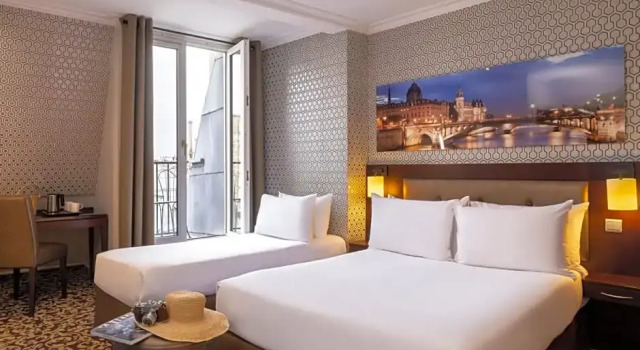 Номер Standard Hotel Abbatial Saint Germain