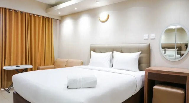 Elegant and Best View Studio Tamansari The Hive Apartment By Travelio, Rezervovat Apartmán Apartmány v Jakarta provincie, Apartmán