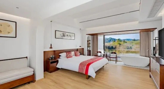 Люкс Duyun Fengyu · Holiday New Chinese-style Lakeside Boutique Stay