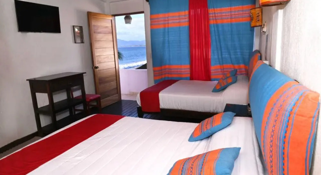 Двухместный номер Standard с балконом Hotel Vista Guamilule