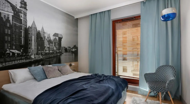 Апартаменты Luxury c 1 комнатой с балконом и рядом с пляжем City Center - Granary Island by Apartmore