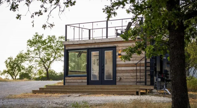 New Wilderness Hideout-cozy Container Home, Rezervați Hotel Fredericksburg Texas Wine Country
