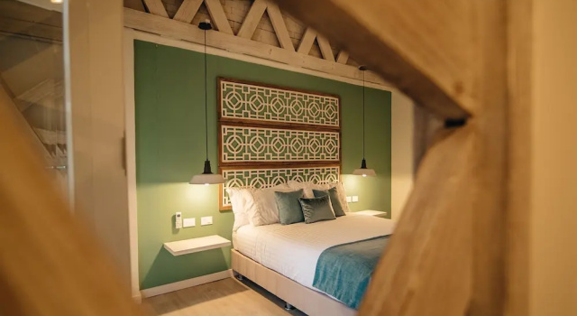 Двухместный номер Standard с балконом и с красивым видом из окна Hotel Boutique El Triángulo