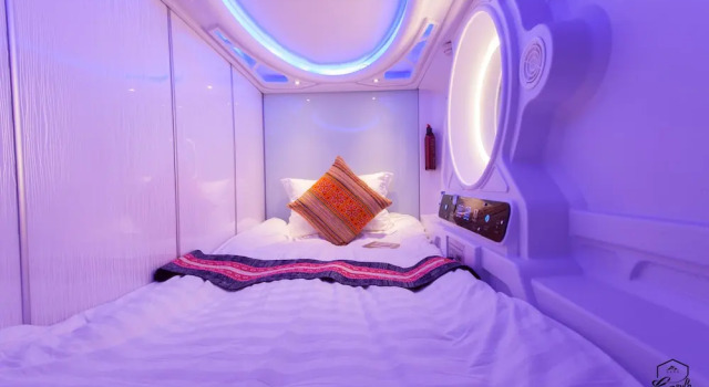 Капсула Luxury Sapa Capsule Hotel