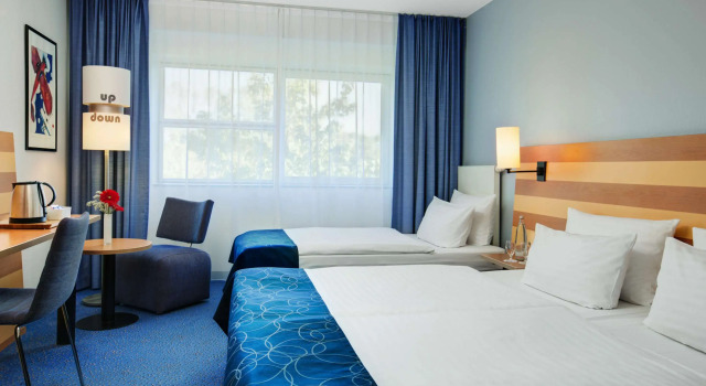 Трёхместный номер Standard IntercityHotel Frankfurt Airport Terminal 3