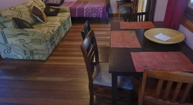 Шале с красивым видом из окна Teretre Cabins Nimbin
