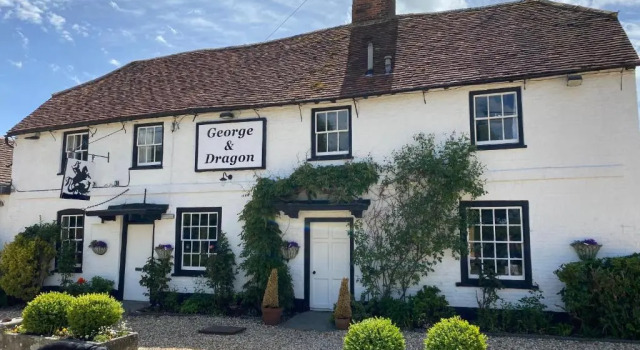 George & Dragon Country Pub & Hotel Wolverton Townsend, Забронировать Отель Отели Англии 3 звезды, 3*