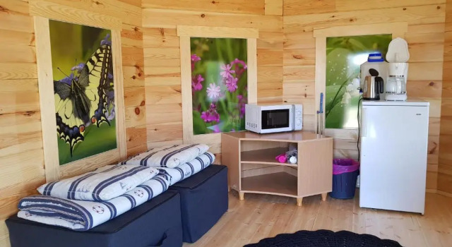 Номер Standard с красивым видом из окна Mansikkaharju Holiday Camp