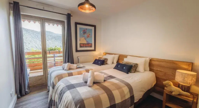 Апартаменты с 2 комнатами с видом на горы Chalet La Perle de LOisans - Appartements dException