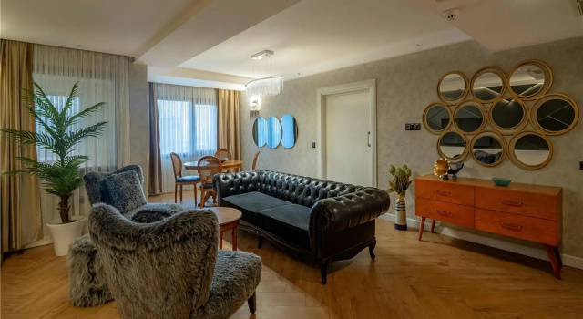 Двухместный люкс с балконом и с видом на город Best Western Izmir Hotel