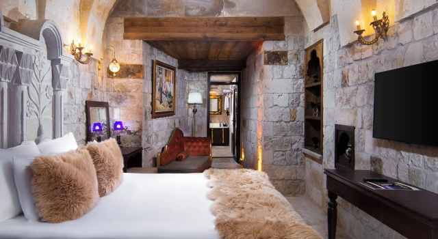 Номер Artemis Cappadocia Pegasos Cave Suite Hotel